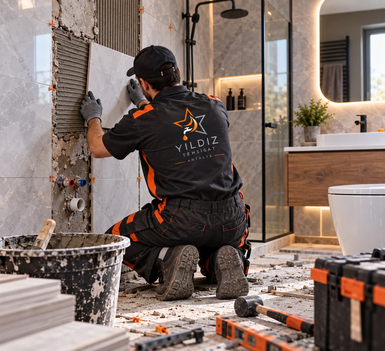 Yıldız Tesisat Banyo Yenileme ve Fayans Seramik Uygulaması