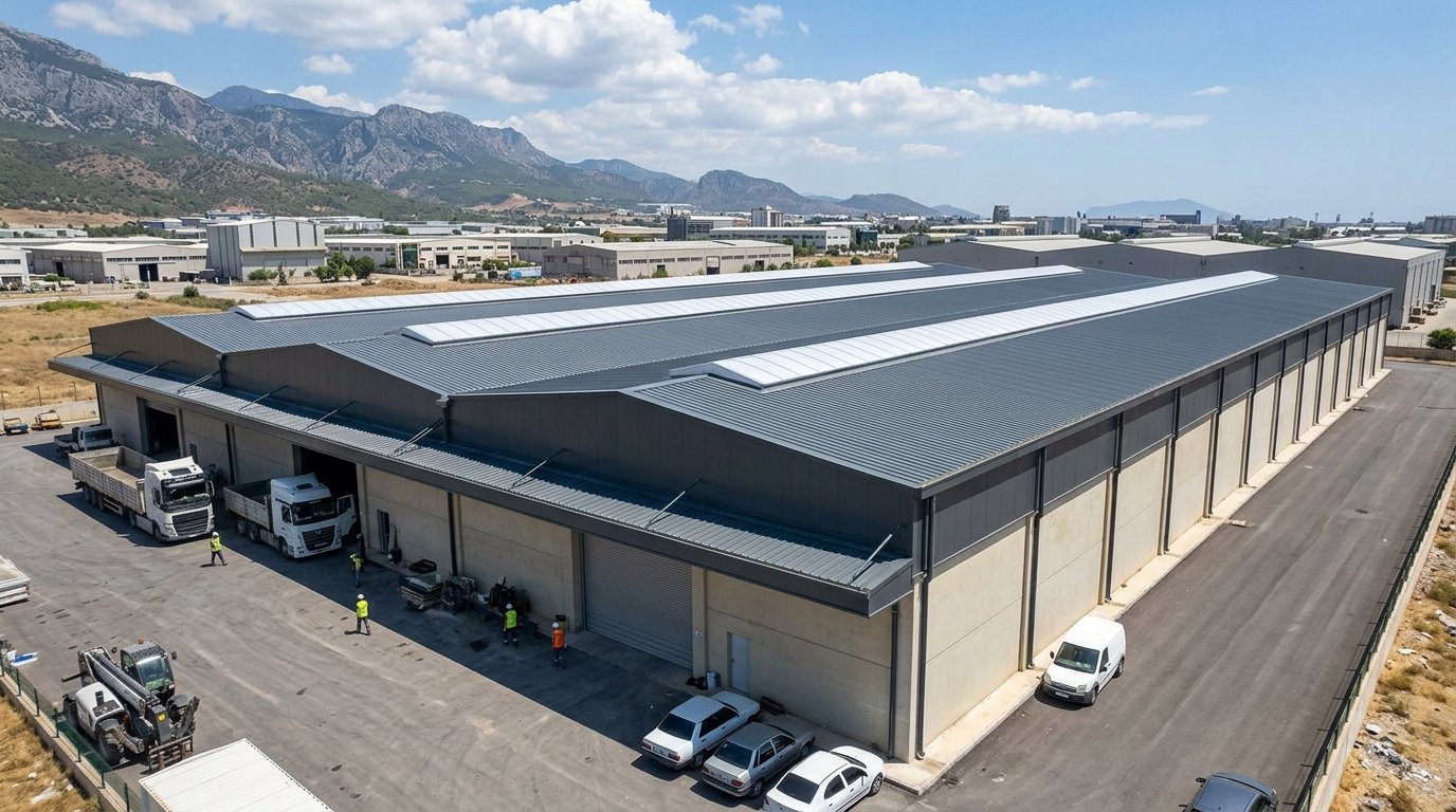 Antalya Çatı Sandviç Panel Sistemleri